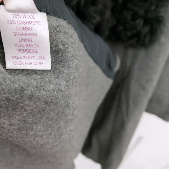 Nonoo Cosima Shearling Collar Jacket - Picture 9 of 14